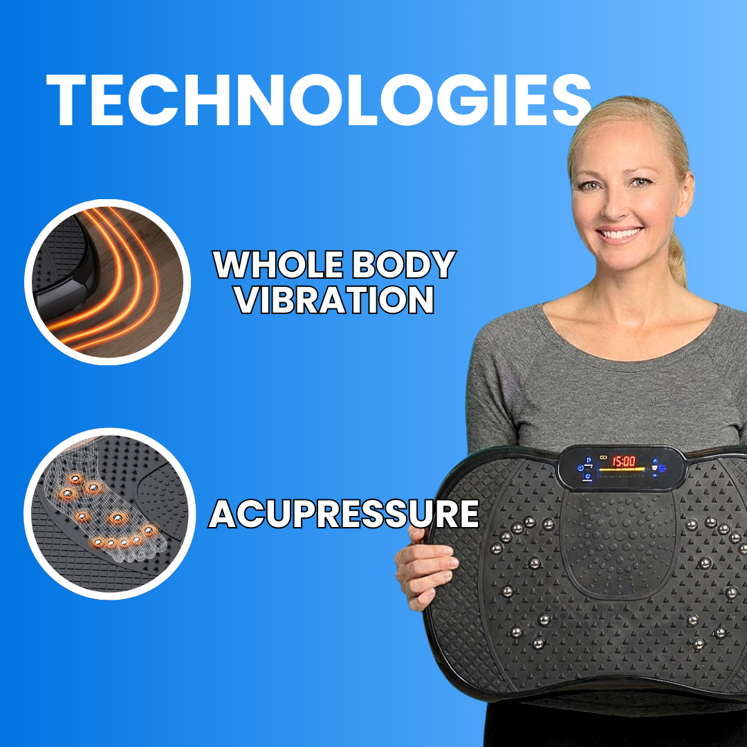 VibratingWell™ Harmonic Vibration Plate for Foot & Leg Discomfort and Balance