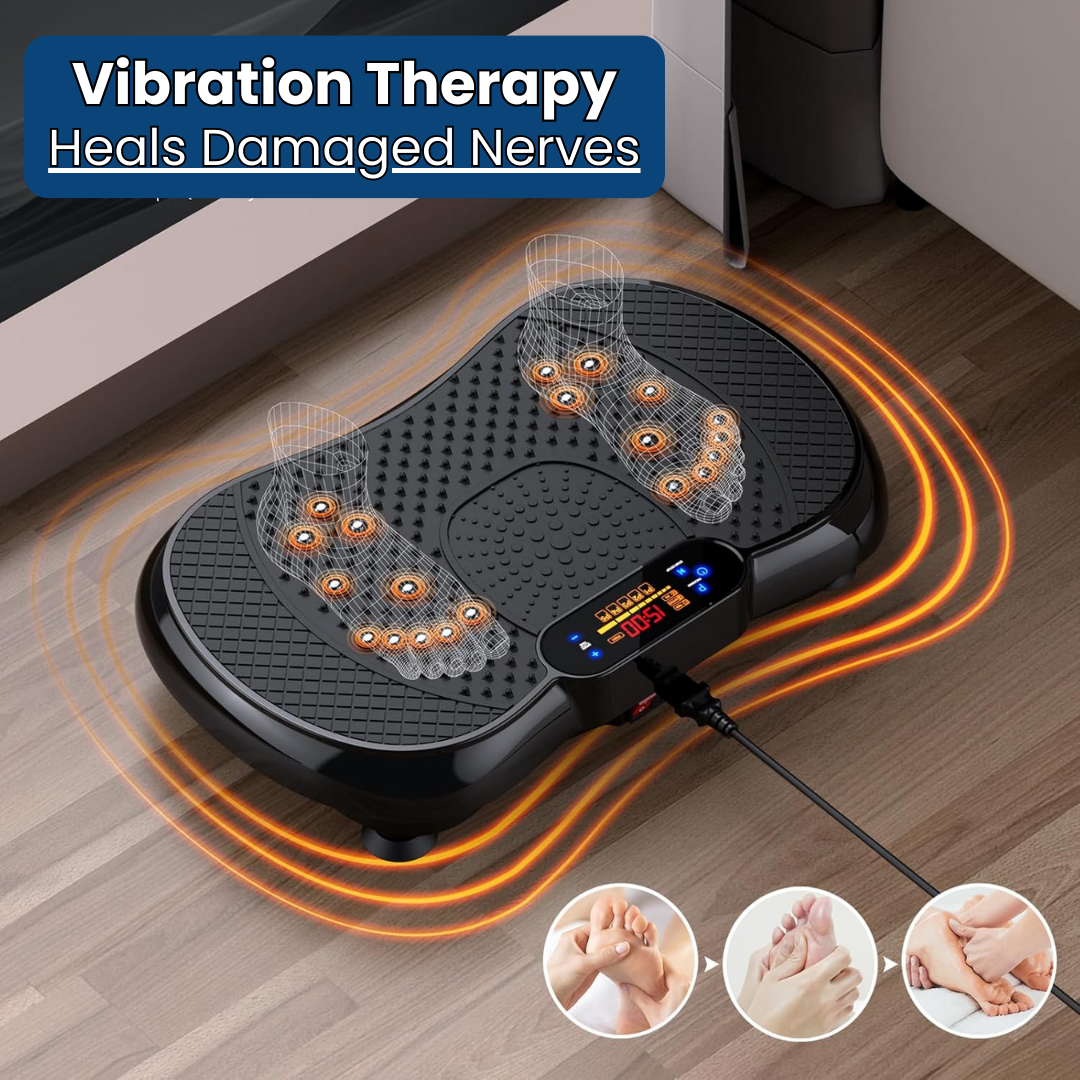 VibratingWell™ Harmonic Vibration Plate for Foot & Leg Discomfort and Balance