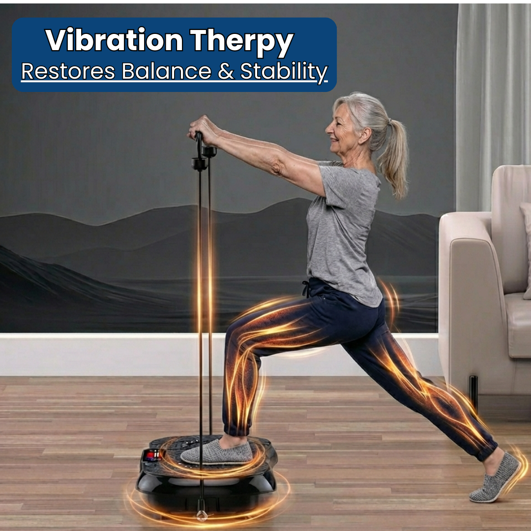 VibratingWell™ Harmonic Vibration Plate for Foot & Leg Discomfort and Balance